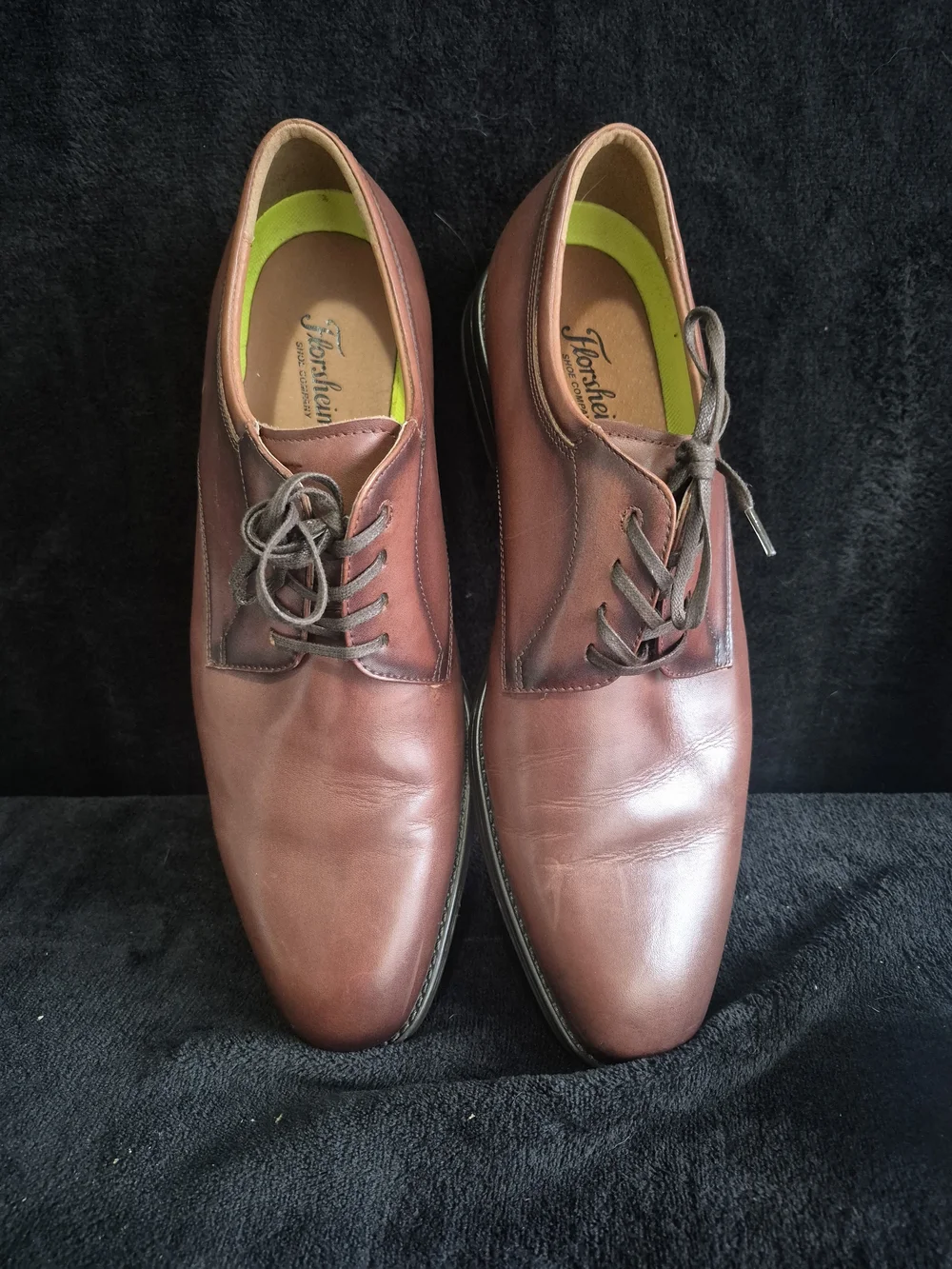 Classic Brown Leather Men's Dress Shoes by